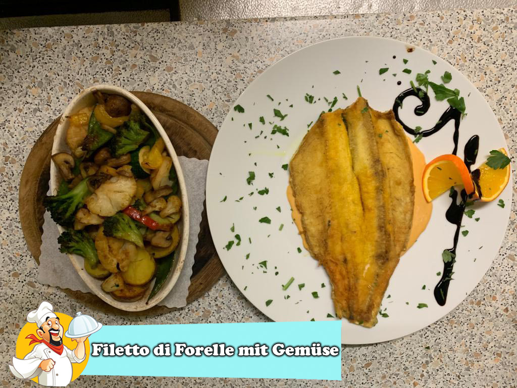 Filetto di Forelle mit Gemüse-2