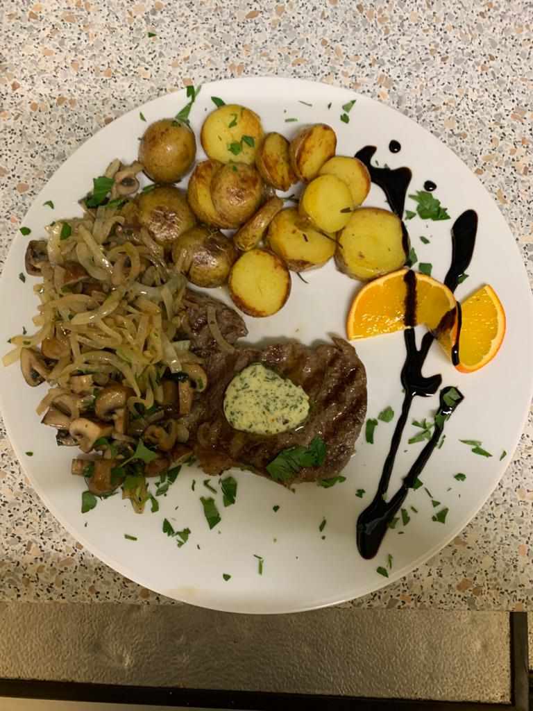 Rumpsteak Champignon
