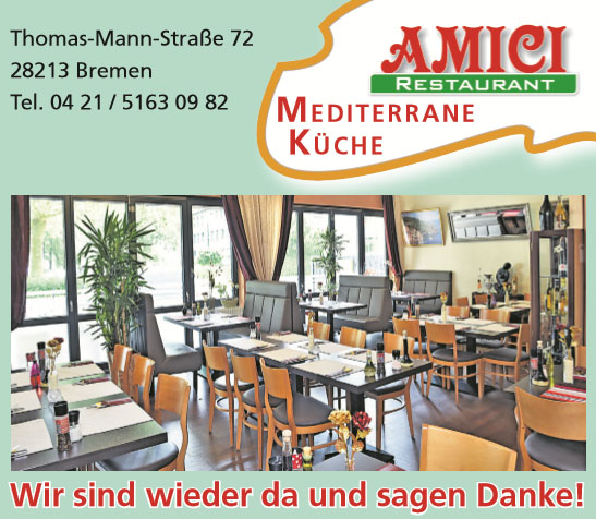 Amici Bremen Restaurant